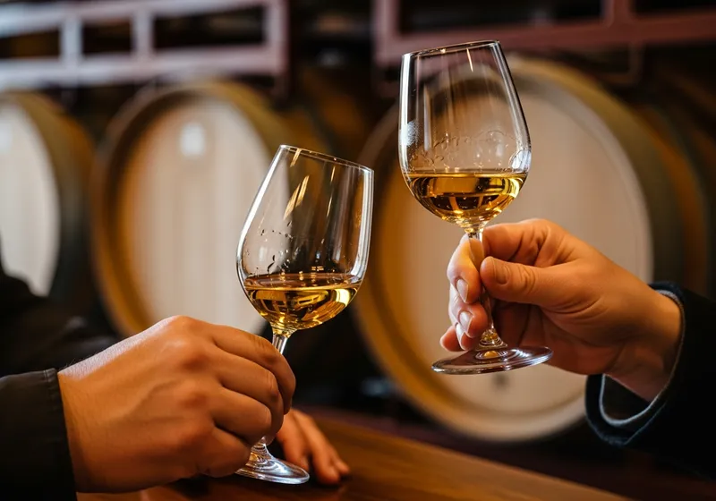 Ice wine tasting at a Niagara-on-the-Lake winery